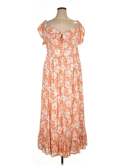 Pre-owned Torrid Casual Dress In Orange