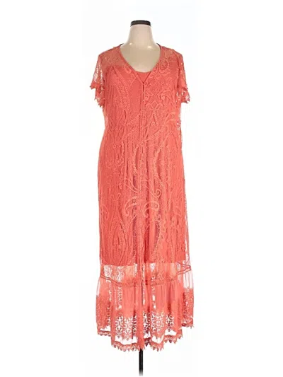 Pre-owned Torrid Casual Dress In Orange