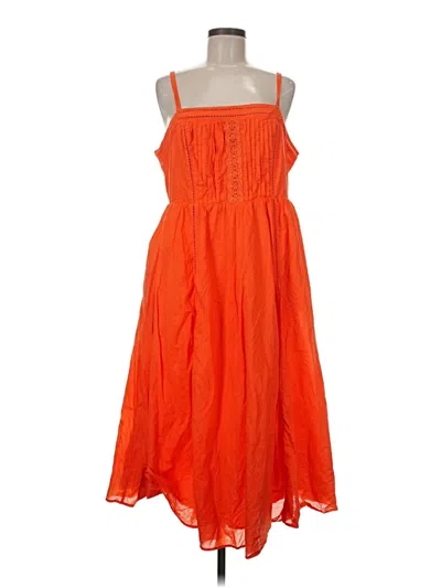 Pre-owned Torrid Casual Dress In Orange