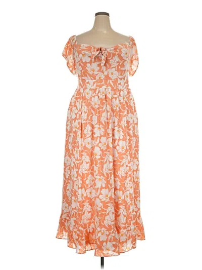 Pre-owned Torrid Casual Dress In Orange