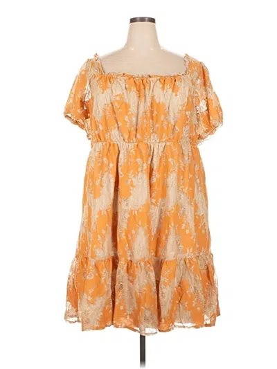 Pre-owned Torrid Casual Dress In Orange