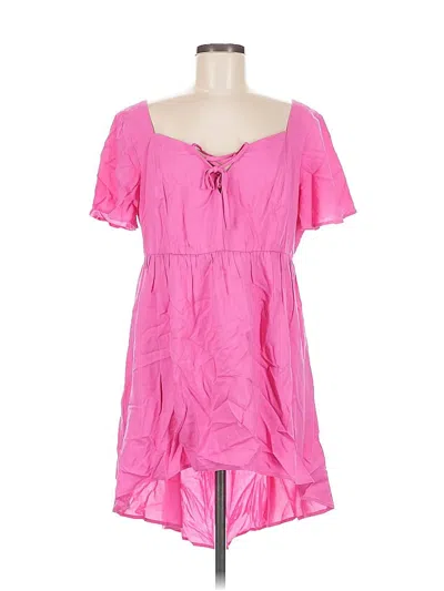 Pre-owned Torrid Casual Dress In Pink