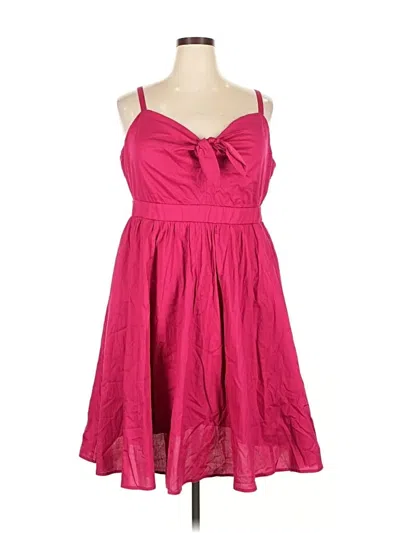 Pre-owned Torrid Casual Dress In Pink