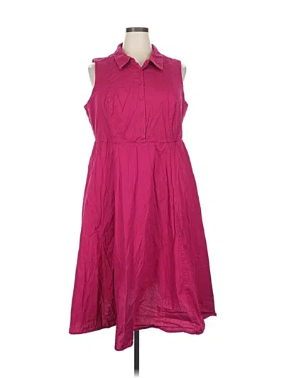 Pre-owned Torrid Casual Dress In Pink