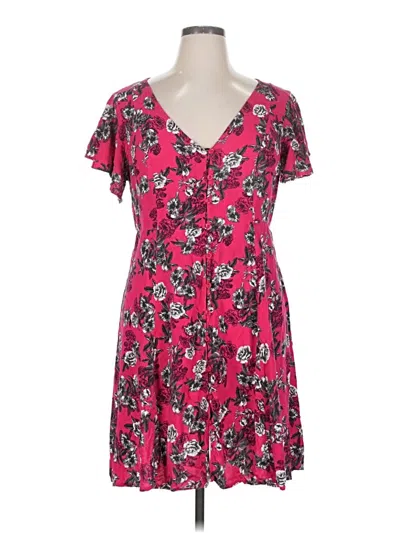 Pre-owned Torrid Casual Dress In Pink