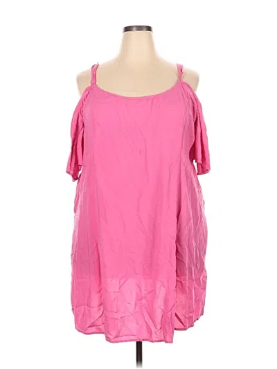 Pre-owned Torrid Casual Dress In Pink
