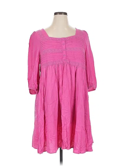 Pre-owned Torrid Casual Dress In Pink