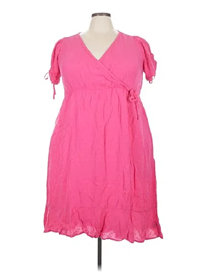 Pre-owned Torrid Casual Dress In Pink