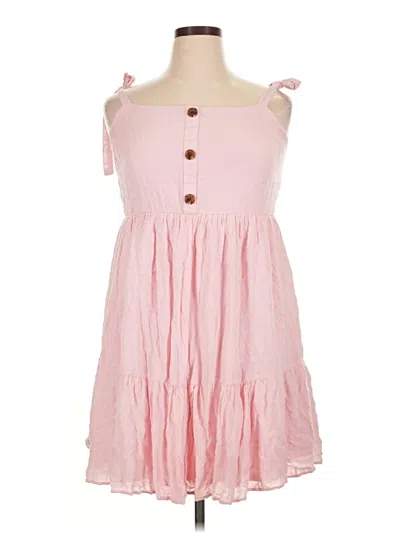 Pre-owned Torrid Casual Dress In Pink