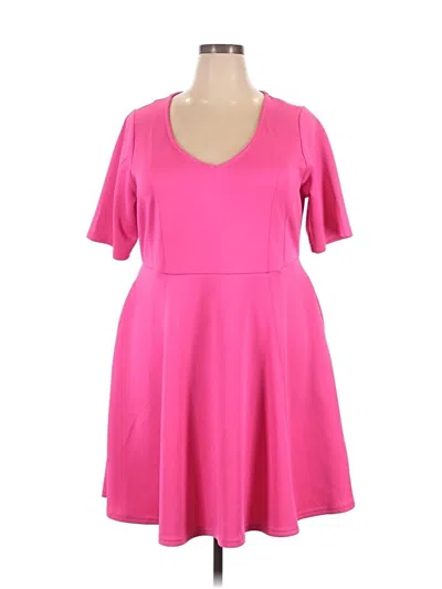 Pre-owned Torrid Casual Dress In Pink