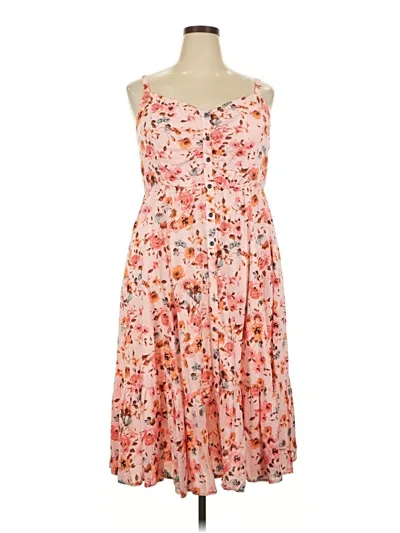 Pre-owned Torrid Casual Dress In Pink