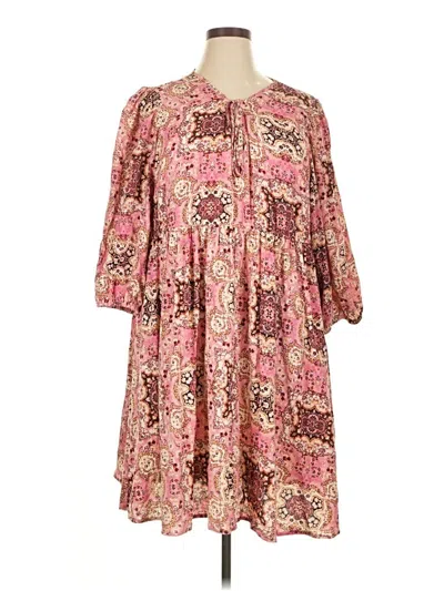 Pre-owned Torrid Casual Dress In Pink