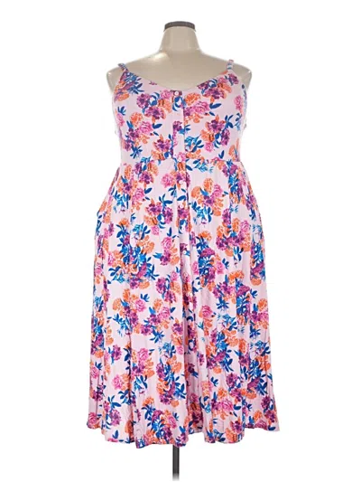 Pre-owned Torrid Casual Dress In Pink
