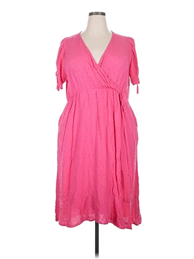 Pre-owned Torrid Casual Dress In Pink
