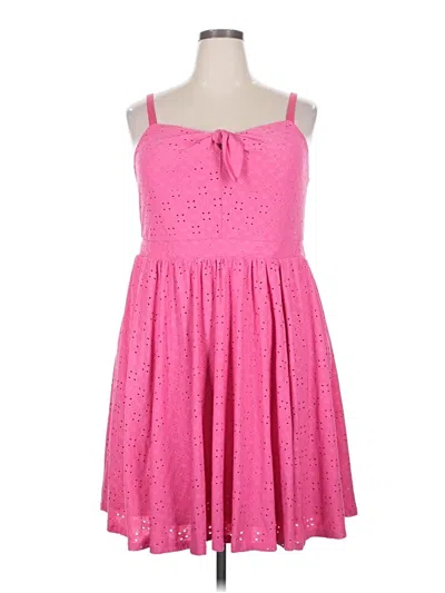 Pre-owned Torrid Casual Dress In Pink