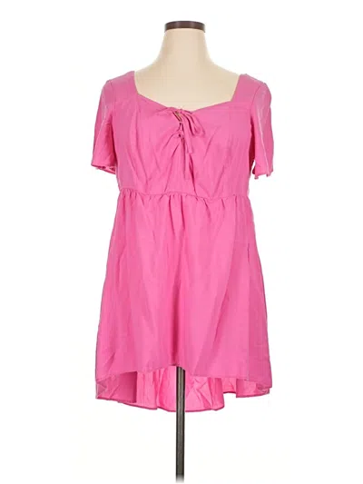 Pre-owned Torrid Casual Dress In Pink