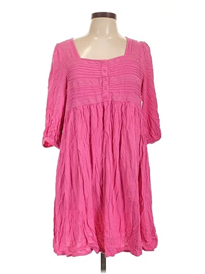 Pre-owned Torrid Casual Dress In Pink