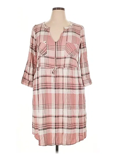 Pre-owned Torrid Casual Dress In Pink