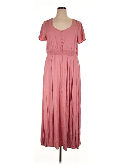 Pre-owned Torrid Casual Dress In Pink