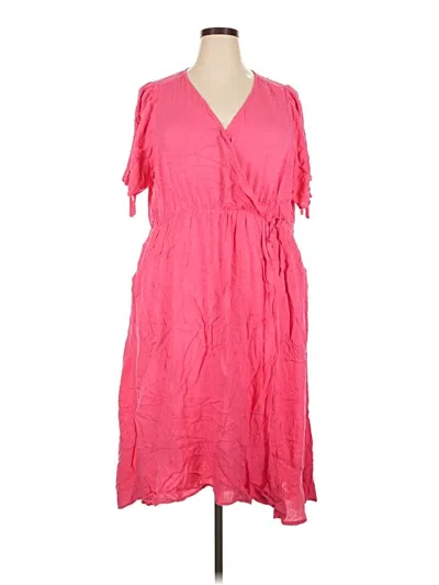 Pre-owned Torrid Casual Dress In Pink