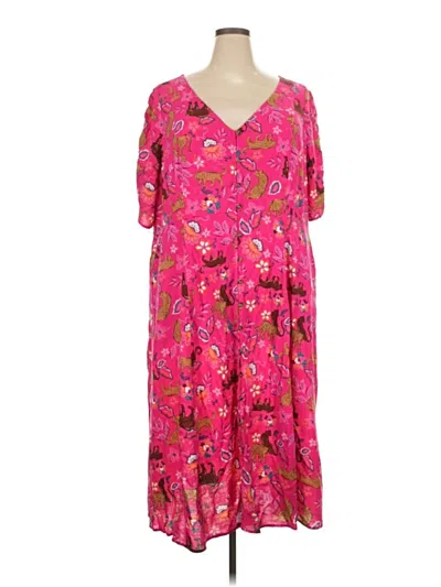 Pre-owned Torrid Casual Dress In Pink