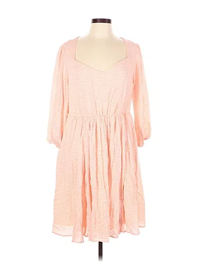 Pre-owned Torrid Casual Dress In Pink