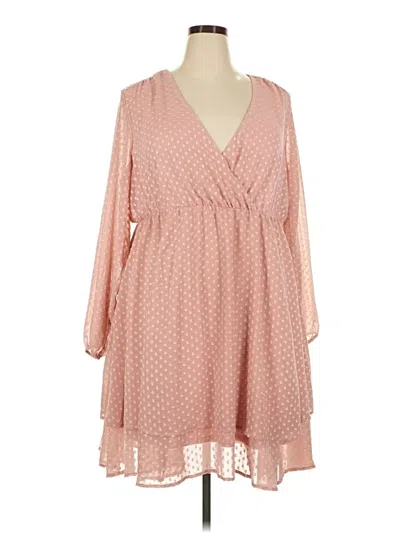 Pre-owned Torrid Casual Dress In Pink