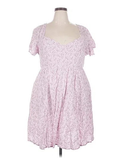 Pre-owned Torrid Casual Dress In Pink