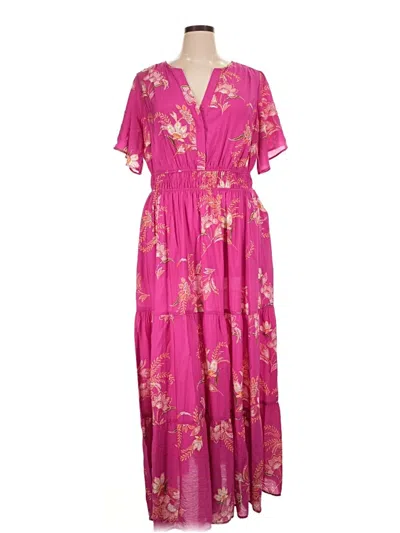 Pre-owned Torrid Casual Dress In Pink