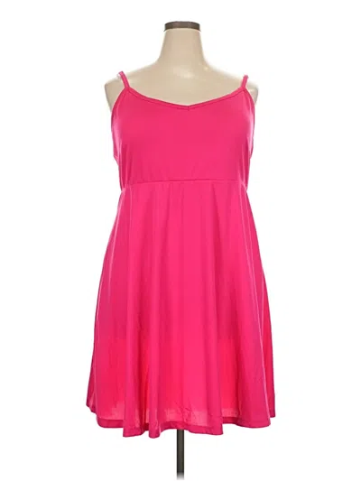 Pre-owned Torrid Casual Dress In Pink