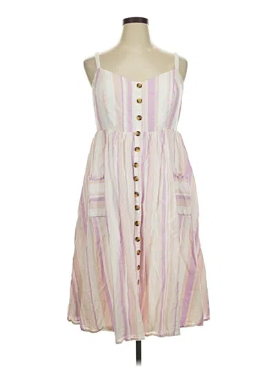 Pre-owned Torrid Casual Dress In Pink