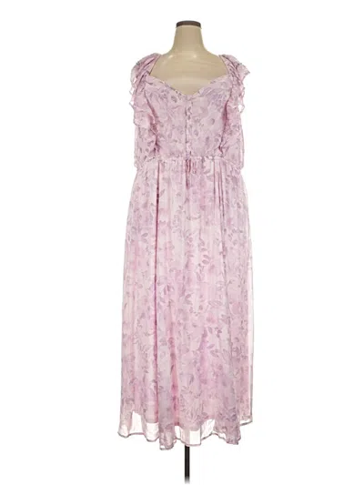 Pre-owned Torrid Casual Dress In Pink