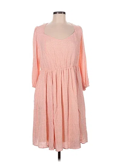 Pre-owned Torrid Casual Dress In Pink
