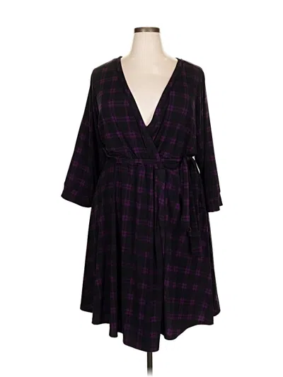 Pre-owned Torrid Casual Dress In Purple