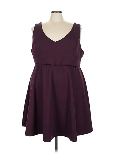 Pre-owned Torrid Casual Dress In Purple