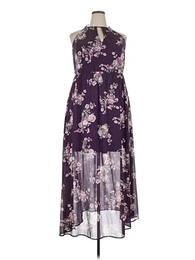 Pre-owned Torrid Casual Dress In Purple