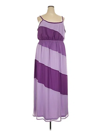 Pre-owned Torrid Casual Dress In Purple