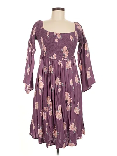 Pre-owned Torrid Casual Dress In Purple