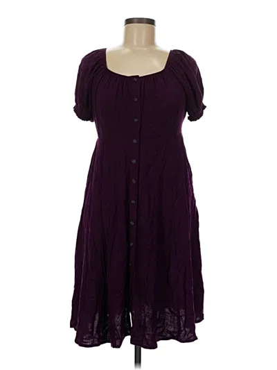 Pre-owned Torrid Casual Dress In Purple