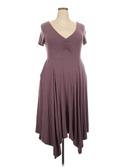 Pre-owned Torrid Casual Dress In Purple