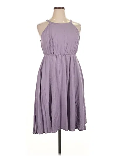 Pre-owned Torrid Casual Dress In Purple