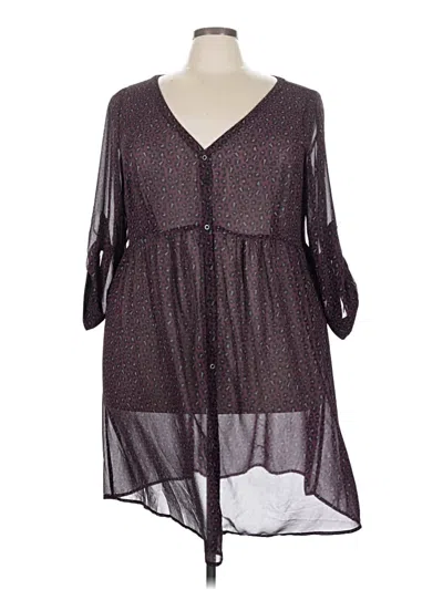 Pre-owned Torrid Casual Dress In Purple