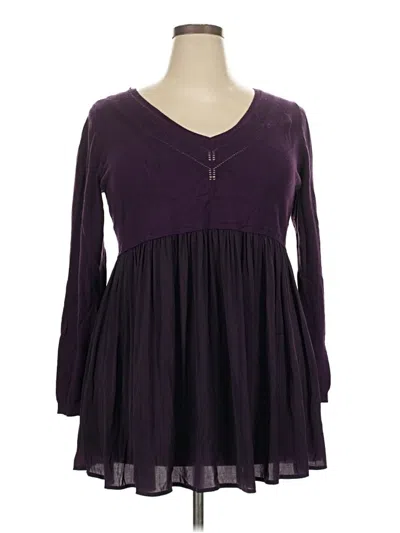 Pre-owned Torrid Casual Dress In Purple