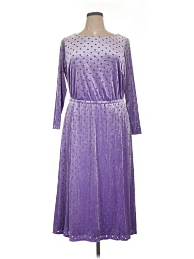 Pre-owned Torrid Casual Dress In Purple