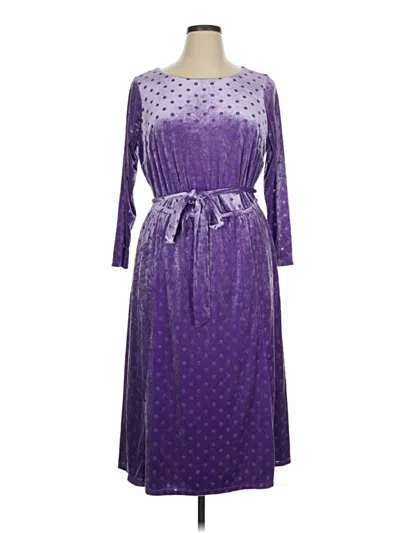 Pre-owned Torrid Casual Dress In Purple