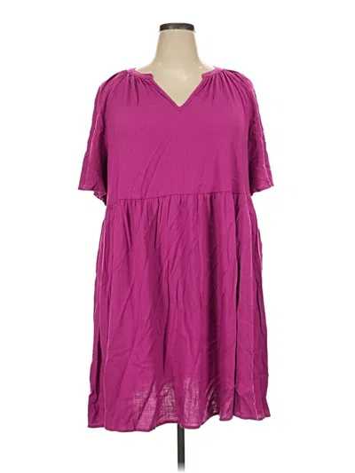 Pre-owned Torrid Casual Dress In Purple