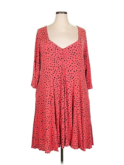 Pre-owned Torrid Casual Dress In Red