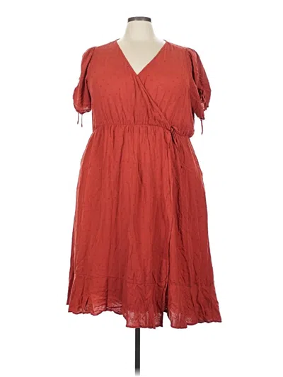 Pre-owned Torrid Casual Dress In Red