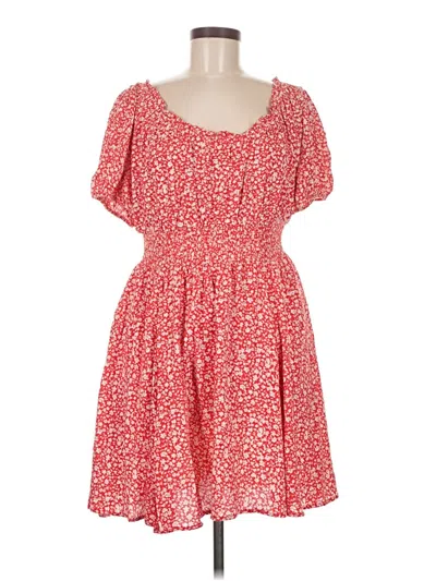 Pre-owned Torrid Casual Dress In Red