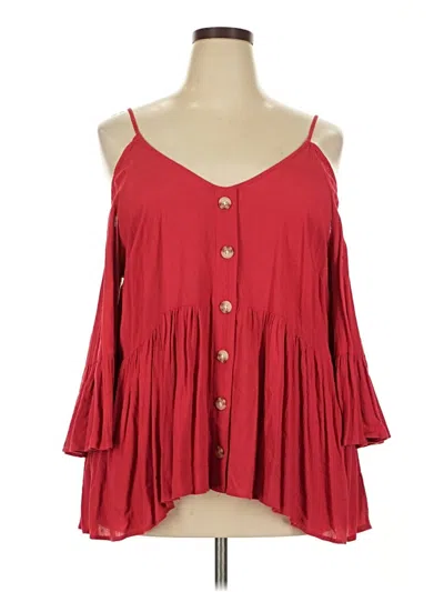 Pre-owned Torrid Casual Dress In Red